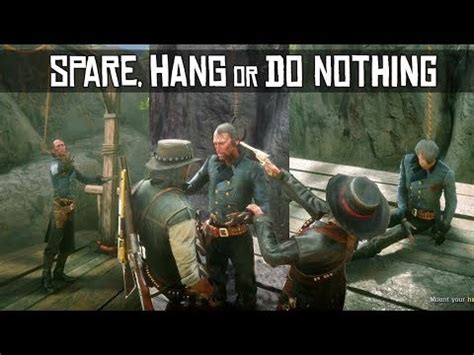 should i hang cleet|What Happens If John Marston Does Nothing To .